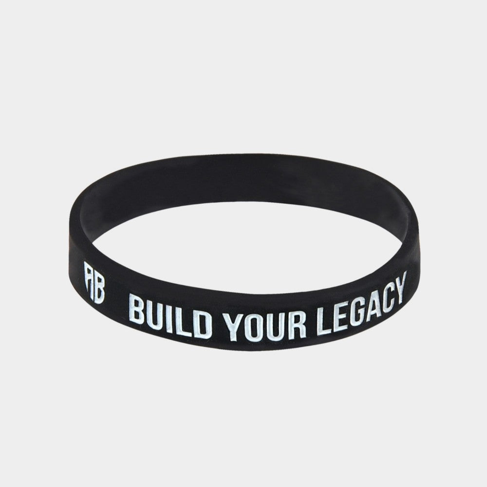 Adult Black Plastic Bracelet Build Your Legacy